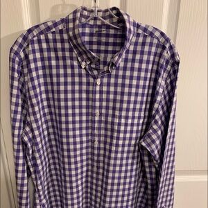 J. Crew Light Weight Secret Wash organic cotton poplin shirt